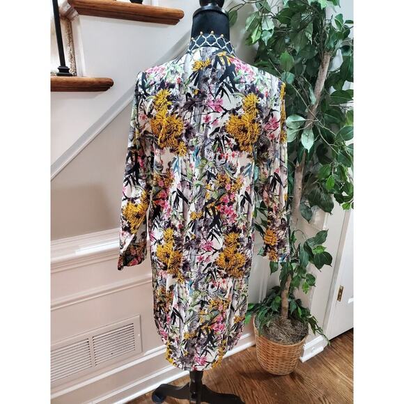 Sapphire Women's Multicolor Polyester V-Neck Long Sleeve Pullover Kurti Size M - Picture 7 of 10